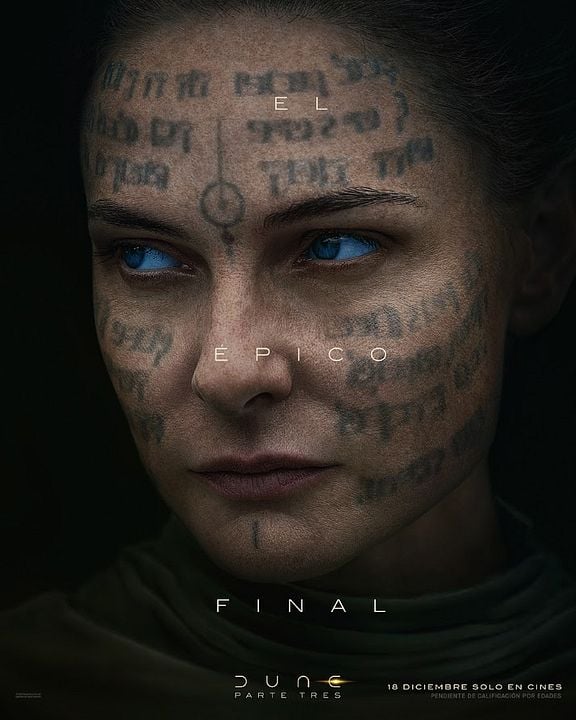 Dune: Parte tres : Cartel