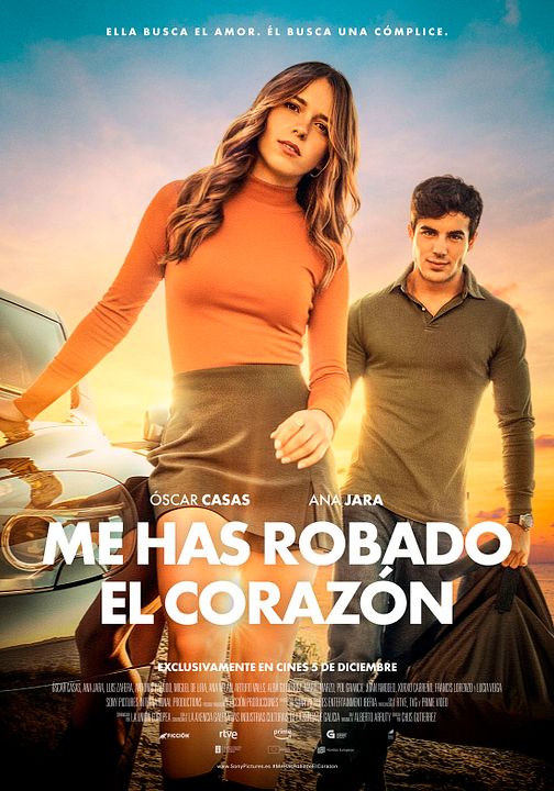 Me has robado el corazón : Cartel