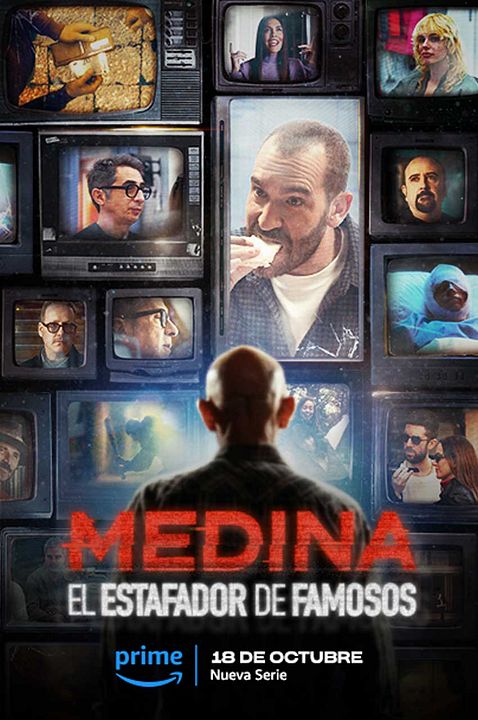 Medina: El estafador de famosos : Cartel