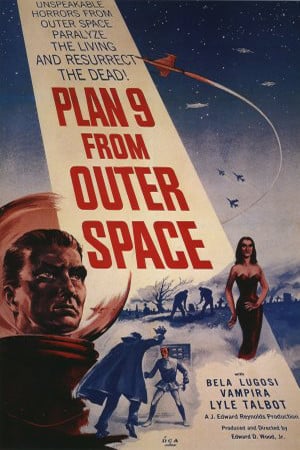 Plan 9 del espacio exterior : Cartel