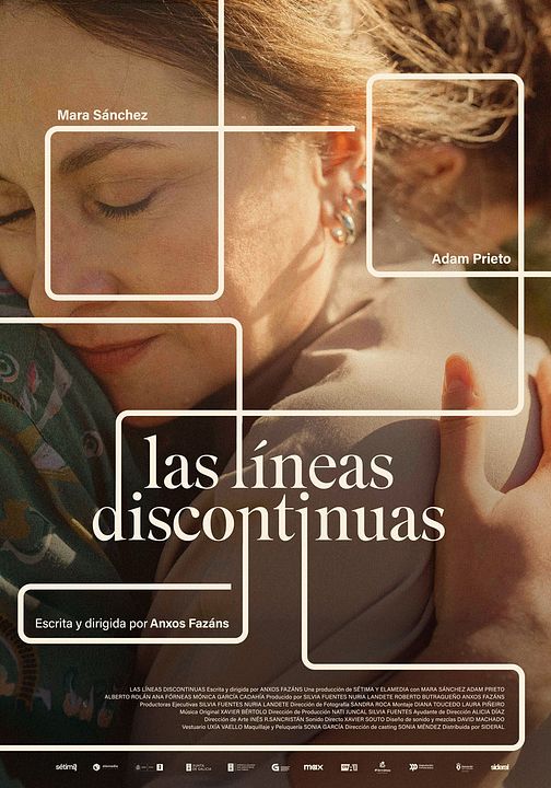 Las liñas descontínuas : Cartel