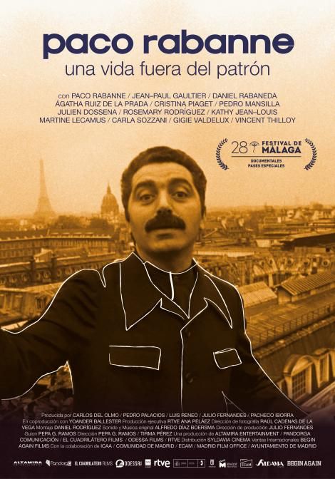 Paco Rabanne. Una vida fuera del patrón : Cartel