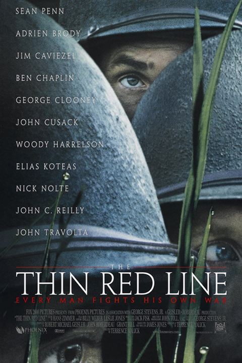 La delgada línea roja : Cartel