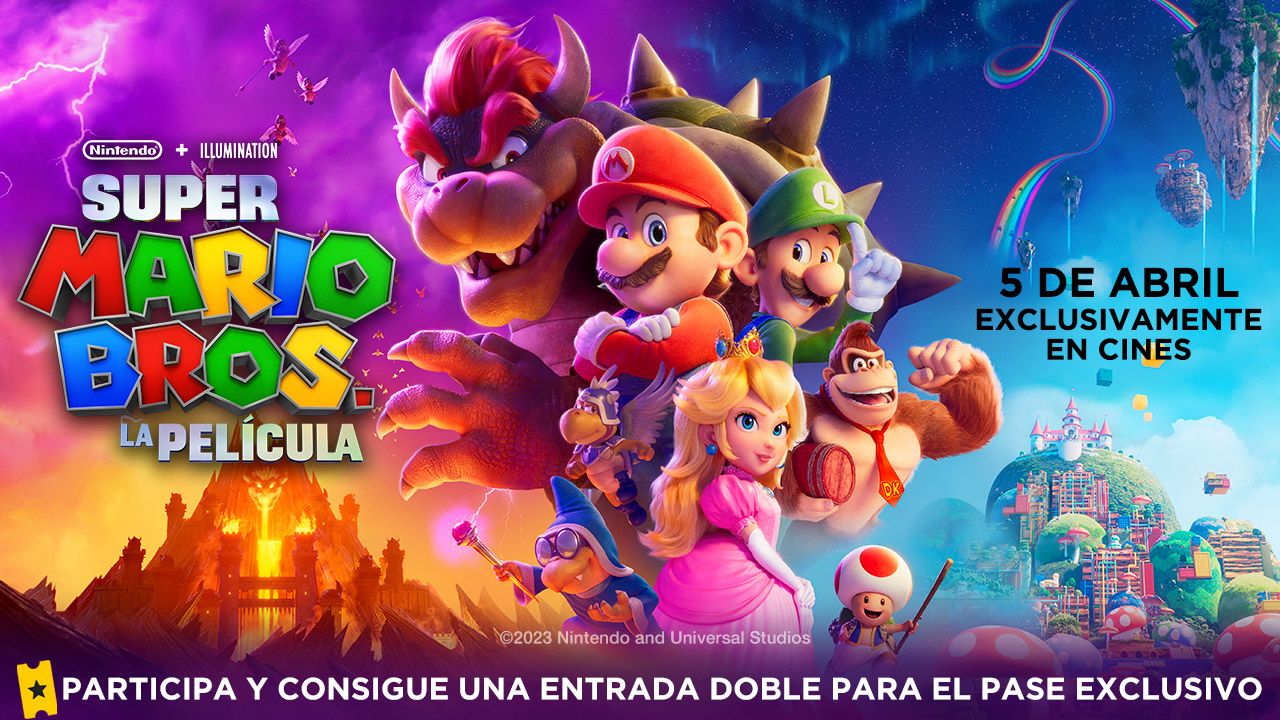 Super Mario Bros” sigue al tope de la taquilla, Cine