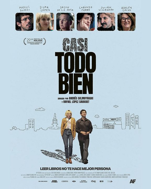 Casi todo bien : Cartel