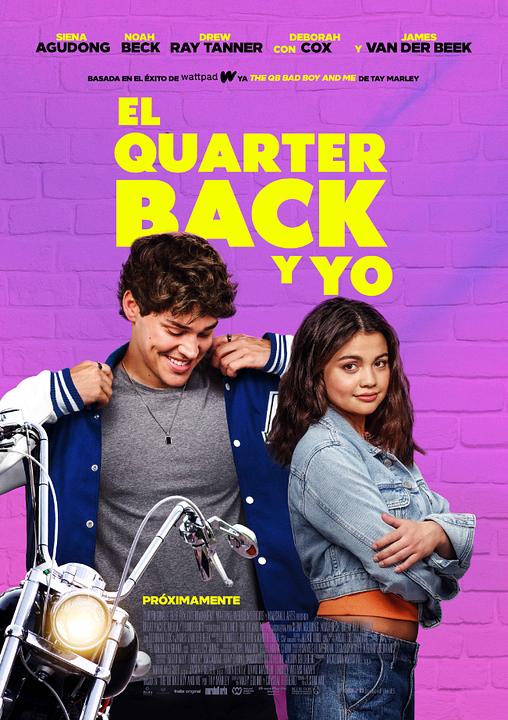 El quarterback y yo : Cartel