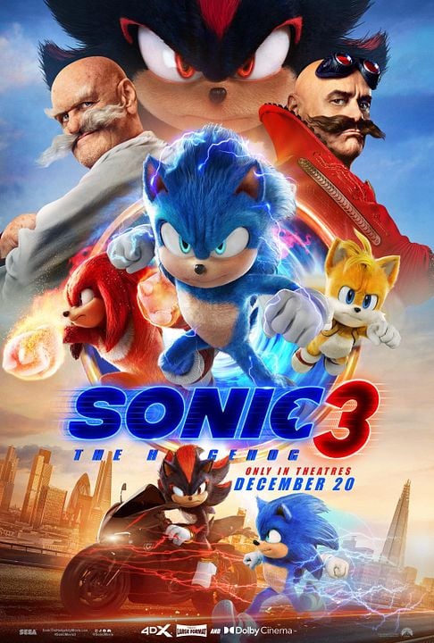 Sonic 3. La película : Cartel