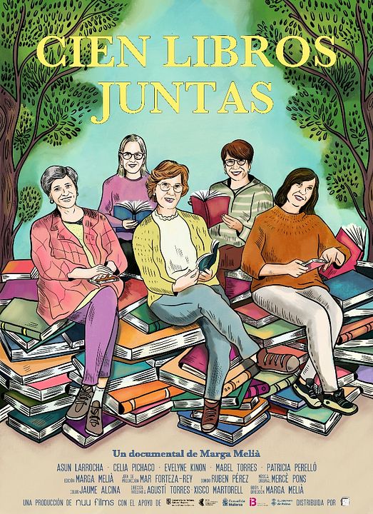 Cien libros juntas : Cartel