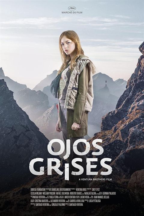 Ojos grises : Cartel