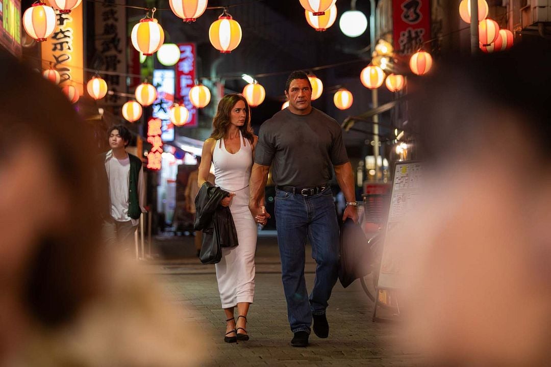 The Smashing Machine : Foto Dwayne Johnson, Emily Blunt