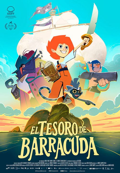 El tesoro de Barracuda : Cartel