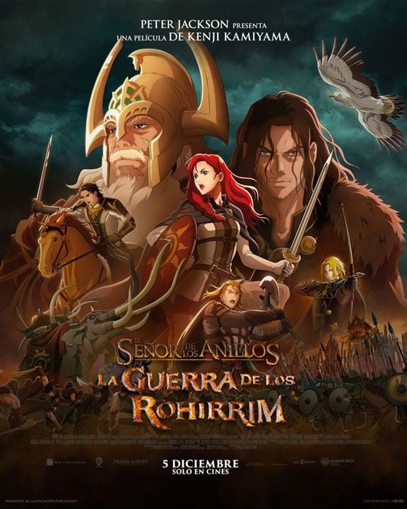 El señor de los anillos: La guerra de los Rohirrim : Cartel