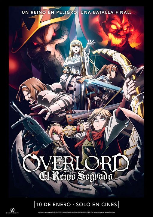Overlord: El Reino sagrado : Cartel