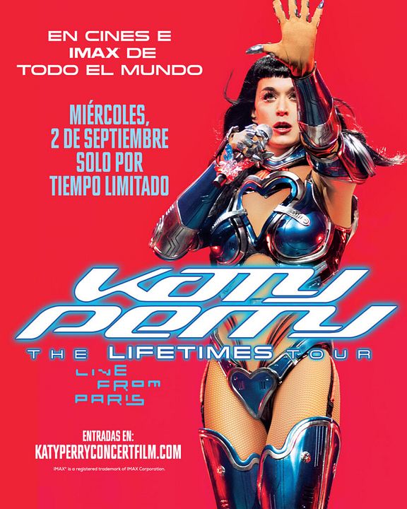 Katy Perry: The Lifetimes Tour - Live from Paris : Cartel