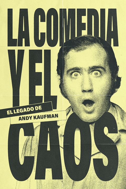 La comedia y el caos: El legado de Andy Kaufman : Cartel