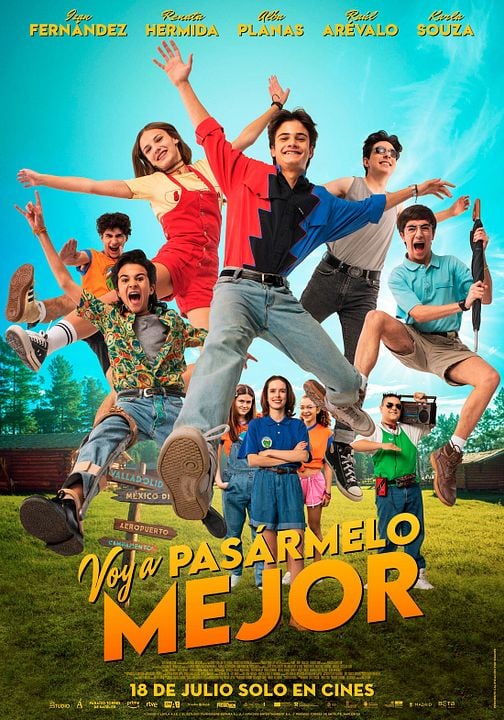 Voy a pasármelo mejor : Cartel