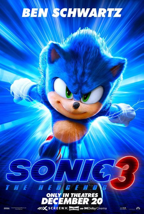 Sonic 3. La película : Cartel