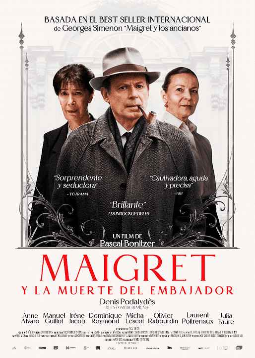 Maigret y la muerte del embajador : Cartel
