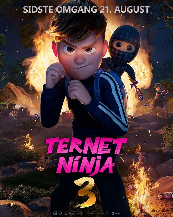 Ninja a cuadros: El origen : Cartel