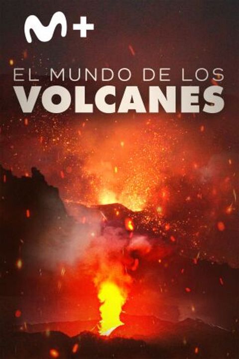 El mundo de los volcanes : Cartel