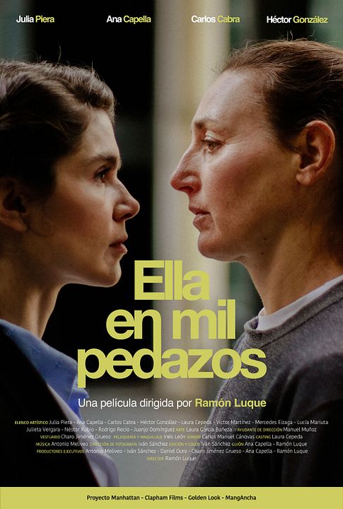 Ella en mil pedazos : Cartel