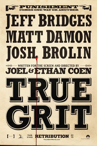 Valor de ley (True Grit) : Cartel