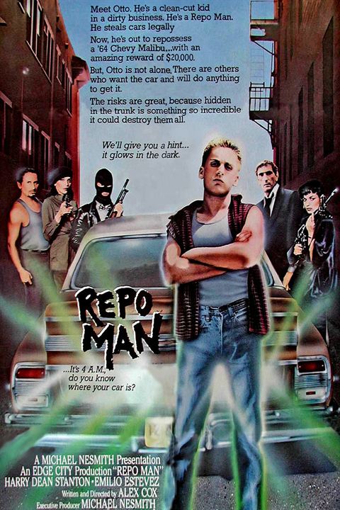 Repo Man (El recuperador) : Cartel
