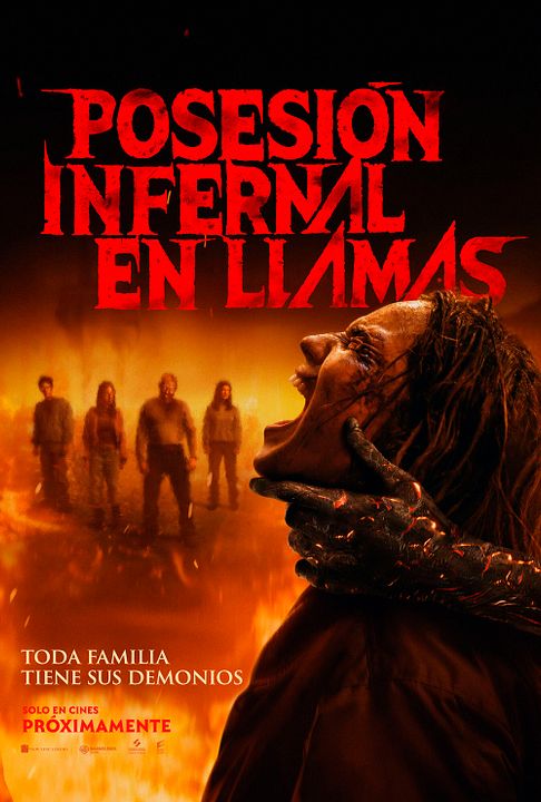 Posesión infernal: En llamas : Cartel