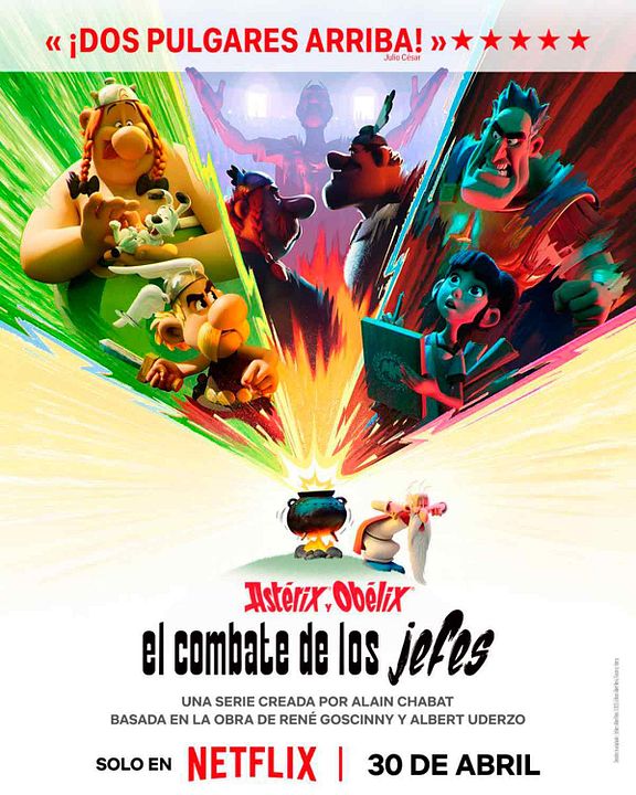 Astérix y Obélix: El combate de los jefes : Cartel