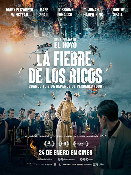 La fiebre de los ricos : Cartel