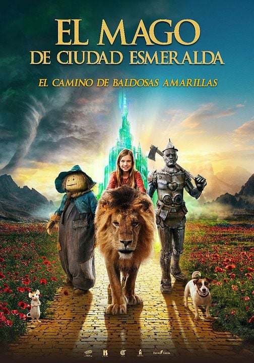 El Mago de Ciudad Esmeralda. El camino de baldosas amarillas : Cartel
