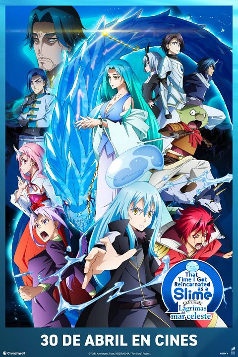 That Time I Got Reincarnated as a Slime La Película: Lágrimas del Mar Celeste : Cartel