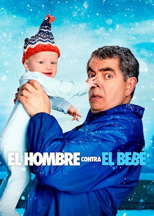 El hombre contra el bebé : Cartel