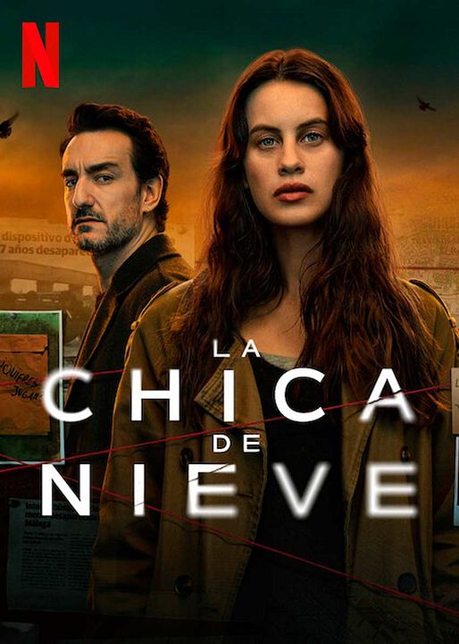 La chica de nieve : Cartel