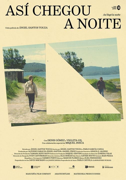 Así llegó la noche : Cartel