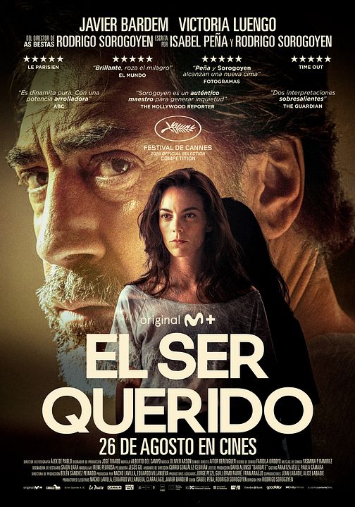 El ser querido : Cartel