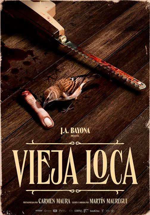 Vieja loca : Cartel