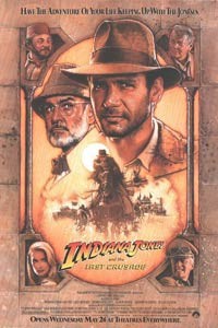 Indiana Jones y la última cruzada : Cartel