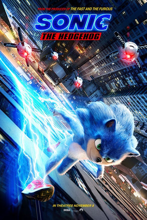 Sonic. La película : Cartel