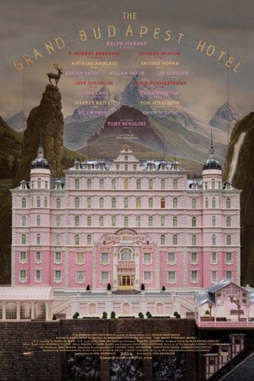 El gran Hotel Budapest : Cartel