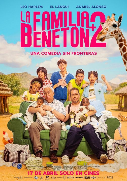 La familia Benetón + 2 : Cartel