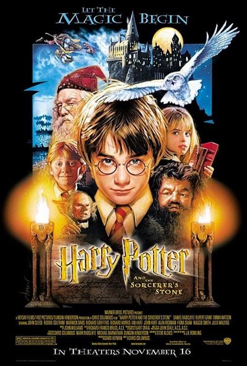 Harry Potter y la Piedra Filosofal : Cartel