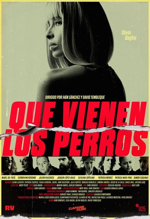 Que vienen los perros : Cartel