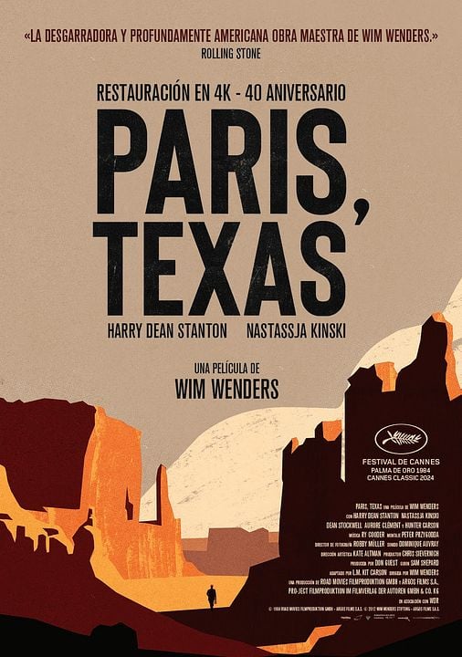 Paris, Texas : Cartel