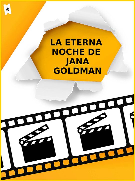 La eterna noche de Jana Goldman : Cartel