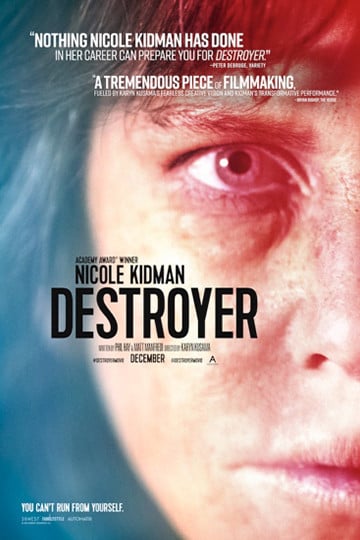 Destroyer. Una mujer herida : Cartel