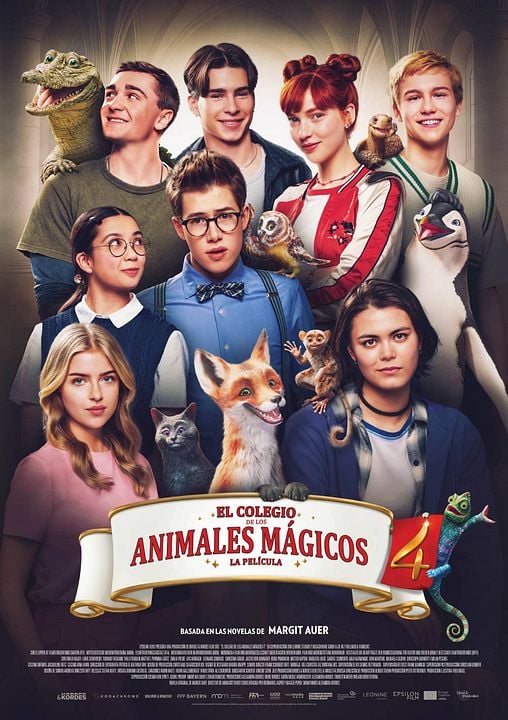 El colegio de los animales mágicos 4 : Cartel