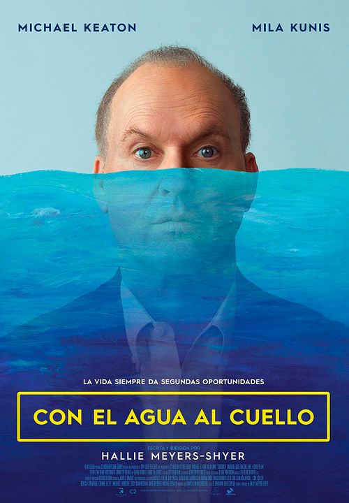 Con el agua al cuello : Cartel