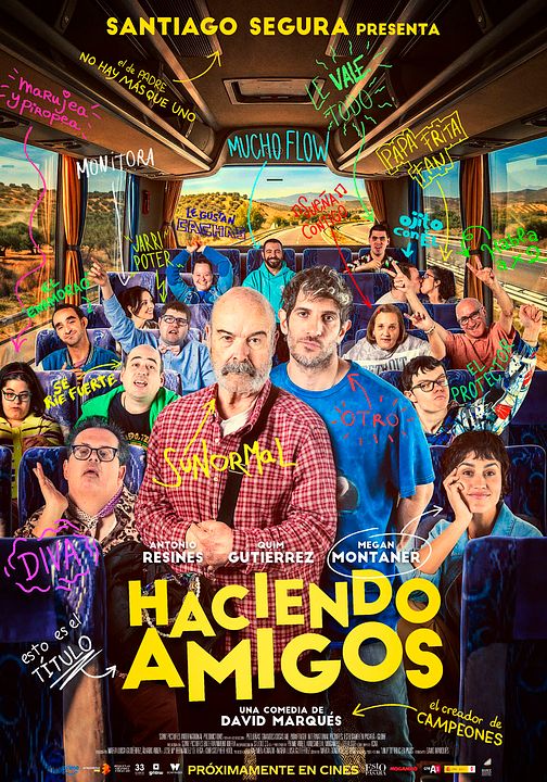 Haciendo amigos : Cartel