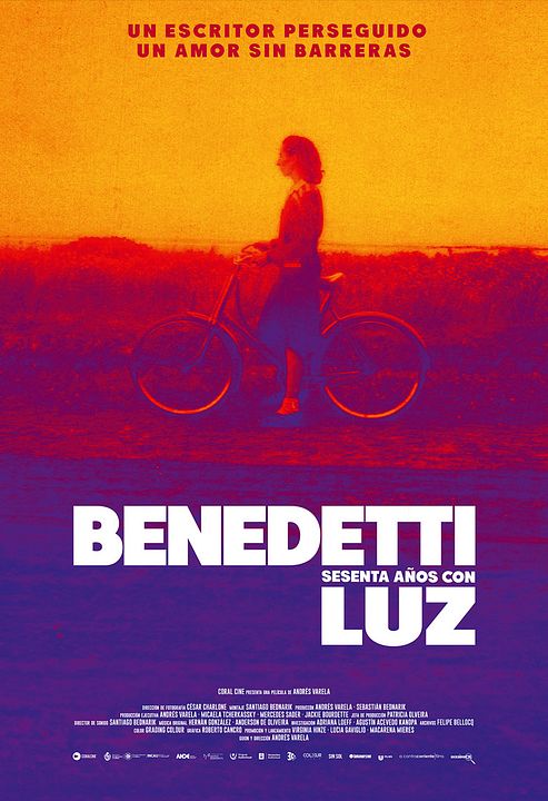 Benedetti, sesenta años con Luz : Cartel